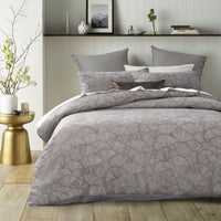 Thumbnail for Accessorize Shells Jacquard Quilt Cover Set Queen