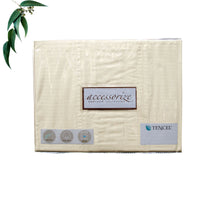 Thumbnail for Accessorize Tencel Cotton Blend Quilt Cover Cream (Also Known as Stone) King