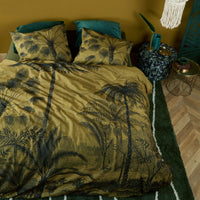 Thumbnail for Bedding House Tour du Monde Ochre Cotton Quilt Cover Set King