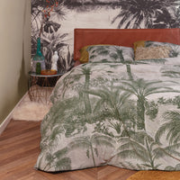 Thumbnail for At Home Tour du Monde Sand Cotton Quilt Cover Set Queen