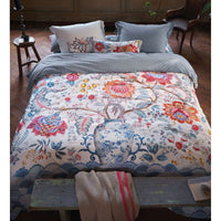 Thumbnail for PIP Studio Tree of Life White 100% Cotton Quilt Cover Set Queen