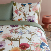 Thumbnail for Bedding House Violeta Multi Cotton Sateen Quilt Cover Set King