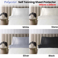 Thumbnail for Accessorize Self Tanning Polyester Sheet Protector 145cm x 220cm Stone
