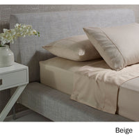 Thumbnail for Accessorize 1000TC Cotton Rich Sheet Set Beige King
