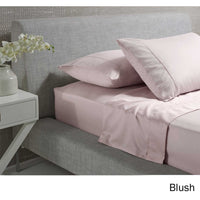 Thumbnail for Accessorize 1000TC Cotton Rich Sheet Set Blush Queen