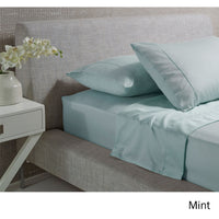 Thumbnail for Accessorize 1000TC Cotton Rich Sheet Set Mint Queen