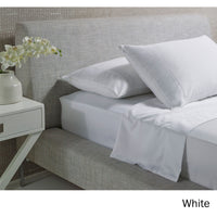 Thumbnail for Accessorize 1000TC Cotton Rich Sheet Set White King