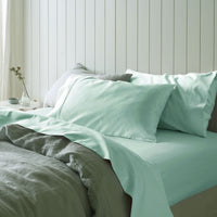 Thumbnail for Accessorize 1000TC Cotton Sateen Sheet Set Mint King