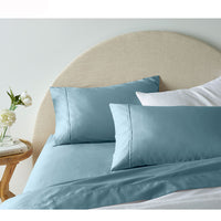 Thumbnail for Accessorize 1900TC Cotton Rich Sheet Set Blue King