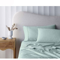 Thumbnail for Accessorize 2500TC Cotton Rich Sheet Set Mint Queen