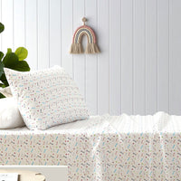 Thumbnail for Happy Kids Bones Kids Printed Sheet Set King Single