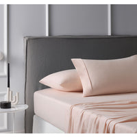 Thumbnail for Accessorize Cotton Flannelette Sheet Set Blush Queen
