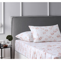 Thumbnail for Accessorize Cotton Flannelette Sheet Set Flower Bunch Pink King