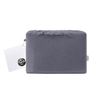 Thumbnail for Accessorize Cotton Flannelette Sheet Set Grey Queen