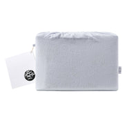 Thumbnail for Accessorize Cotton Flannelette Sheet Set Light Grey Double