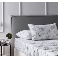 Thumbnail for Accessorize Cotton Flannelette Sheet Set Sylvan Rose Double