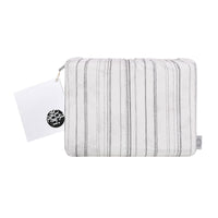 Thumbnail for Accessorize Cotton Flannelette Sheet Set Weathered Stripe - Single