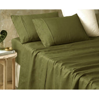 Thumbnail for Vintage Design Homewares Hemp Fern Sheet Set Super King