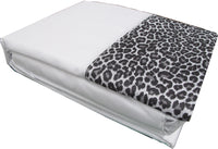 Thumbnail for Big Sleep Leopard Sheet Set White DOUBLE