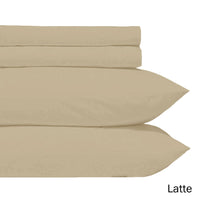 Thumbnail for Big Sleep Microfiber Sheet Set Latte Single