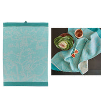 Thumbnail for Bedding House Van Gogh Fleurir Blue Tea Towel