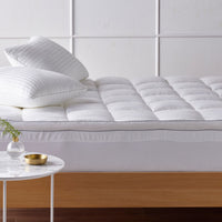 Thumbnail for Accessorize 800GSM Cluster Fibre Mattress Topper King