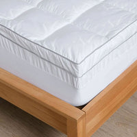 Thumbnail for Accessorize 800GSM Cluster Fibre Mattress Topper King
