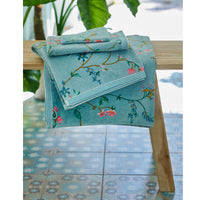 Thumbnail for PIP Studio Les Fleurs Cotton Wash Mitt Blue