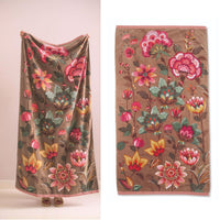 Thumbnail for PIP Studio Sunny Side Up Khaki Cotton Beach Towel 100cm x 180cm
