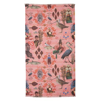 Thumbnail for Oilily Cotton Digital Print Large Towel Urker Fish Story