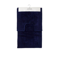 Thumbnail for J.Elliot Home Home 2000GSM 2 Pce Dawson 100% Cotton Bath Mat Set Navy