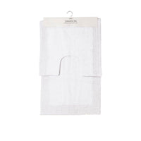 Thumbnail for J.Elliot Home Home 2000GSM 2 Pce Dawson 100% Cotton Bath Mat Set White