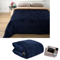 Thumbnail for J Elliot Home Indigo King Bim Beri Quilted Bedspread with bonus standard pillowcases