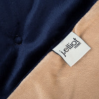 Thumbnail for J Elliot Home Indigo King Bim Beri Quilted Bedspread with bonus standard pillowcases