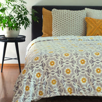Thumbnail for J.Elliot Home Oriana Blanket 240x260cm Grey Multi