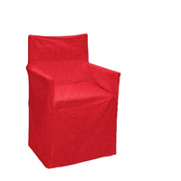 Thumbnail for IDC Homewares Cotton Director Chair Cover Red