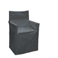 Thumbnail for IDC Homewares Cotton Solid Director Chair Cover Charcoal