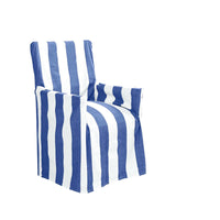 Thumbnail for IDC Homewares Cotton Director Chair Cover Blue Stripes