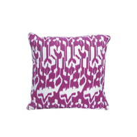 Thumbnail for J.Elliot Home Acalan Ikat Purple Filled Cushion