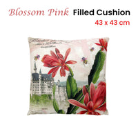 Thumbnail for J.Elliot Home Blossom Pink Filled Cushion 43 x 43 cm