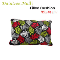 Thumbnail for J.Elliot Home Daintree Embroidered Oblong Filled Cushion 33 x 48 cm