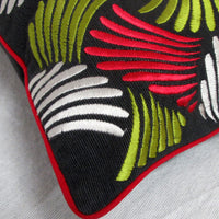 Thumbnail for J.Elliot Home Daintree Embroidered Oblong Filled Cushion 33 x 48 cm