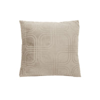 Thumbnail for Embossed Micro Mink Filled Cushion Linen 43 x 43 cm