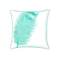 Thumbnail for J.Elliot Home Feather Mint Filled Cushion 60 x 60 cm