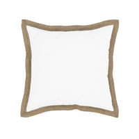 Thumbnail for J Elliot Home Hampton Linen Filled Cushion 50 x 50 cm White