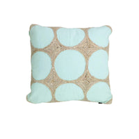 Thumbnail for J.Elliot Home Napoleon Glacier Blue Filled Cushion 43 x 43 cm