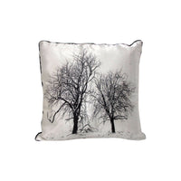 Thumbnail for Black Tree Silk Filled Cushion 40 x 40 cm