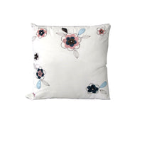 Thumbnail for IDC Homewares Quality Cushion Cover Floral White