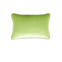 Thumbnail for J Elliot Home Gabriel 100% Cotton Oblong Cushion Cover 33 x 48 cm Leaf Green