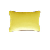 Thumbnail for J Elliot Home Gabriel 100% Cotton Oblong Cushion Cover 33 x 48 cm Yellow